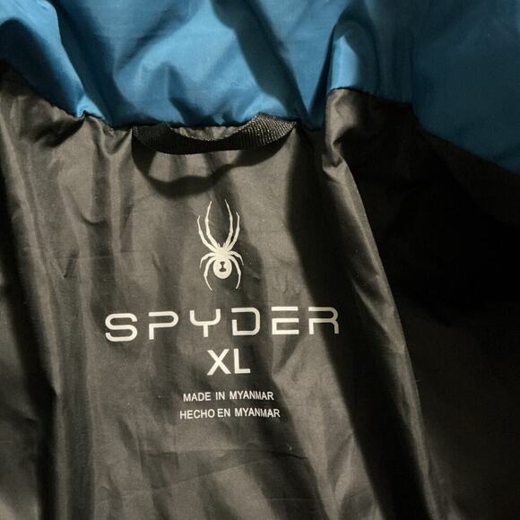 Spyder Men’s Prymo Down Jacket Concept Blue Size XL - Picture 7 of 11